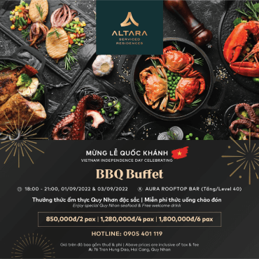 CELEBRATING NATIONAL DAY 02/09 WITH BBQ BUFFET