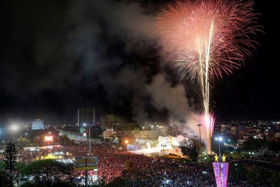 Binh Dinh scheduled a fireworks display on the occasion of the Lunar New Year 2023