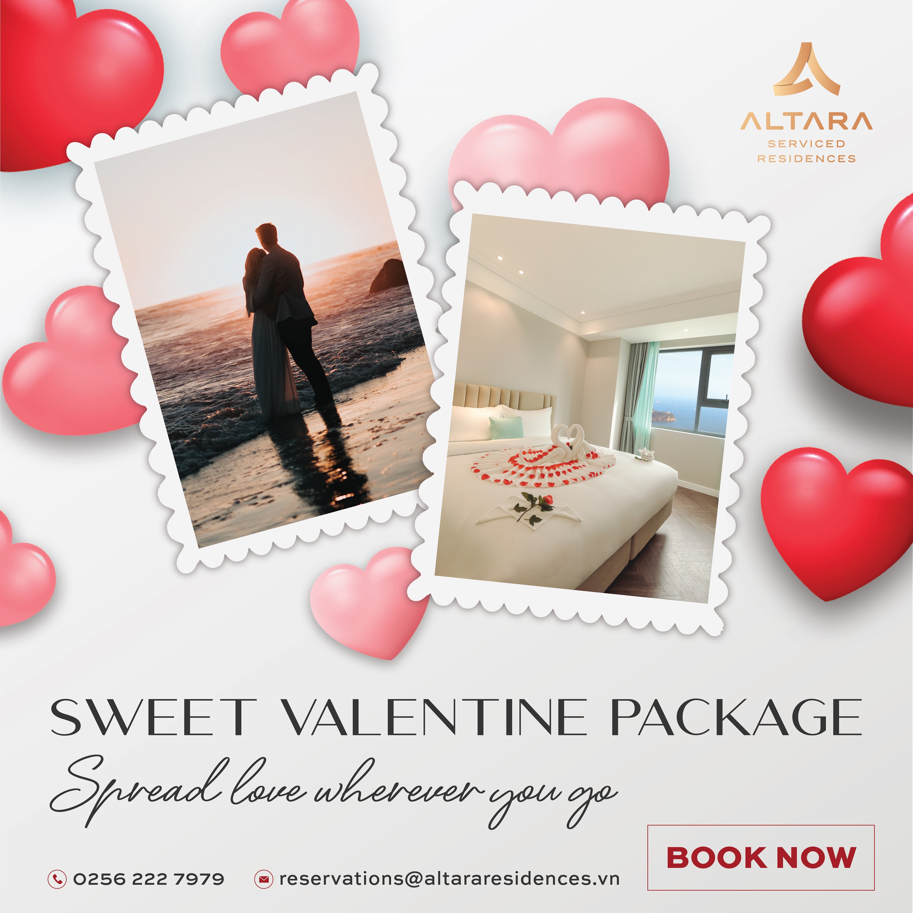 Treat your special someone to a romantic escape at Altara