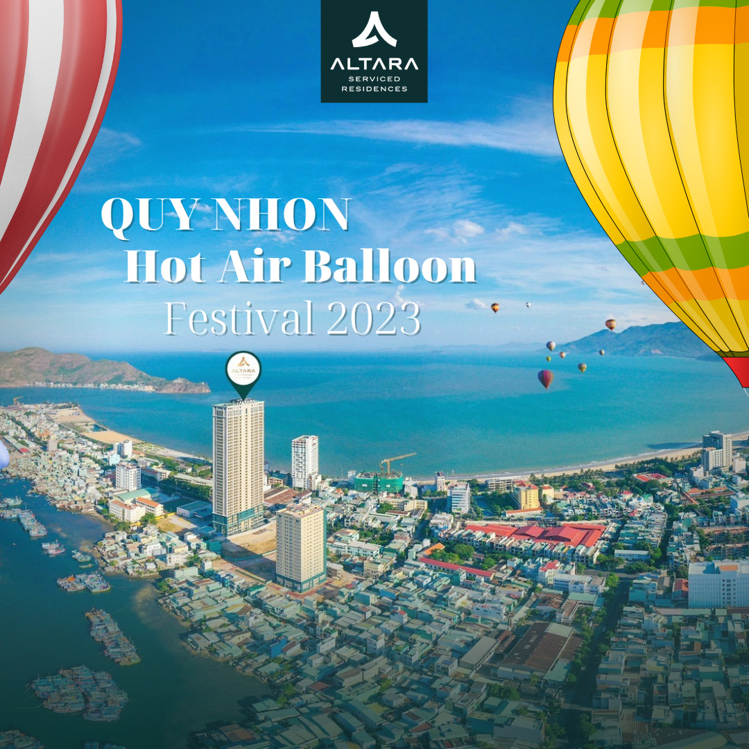 Experience the Magic of Hot Air Balloons at Quy Nhon 2023