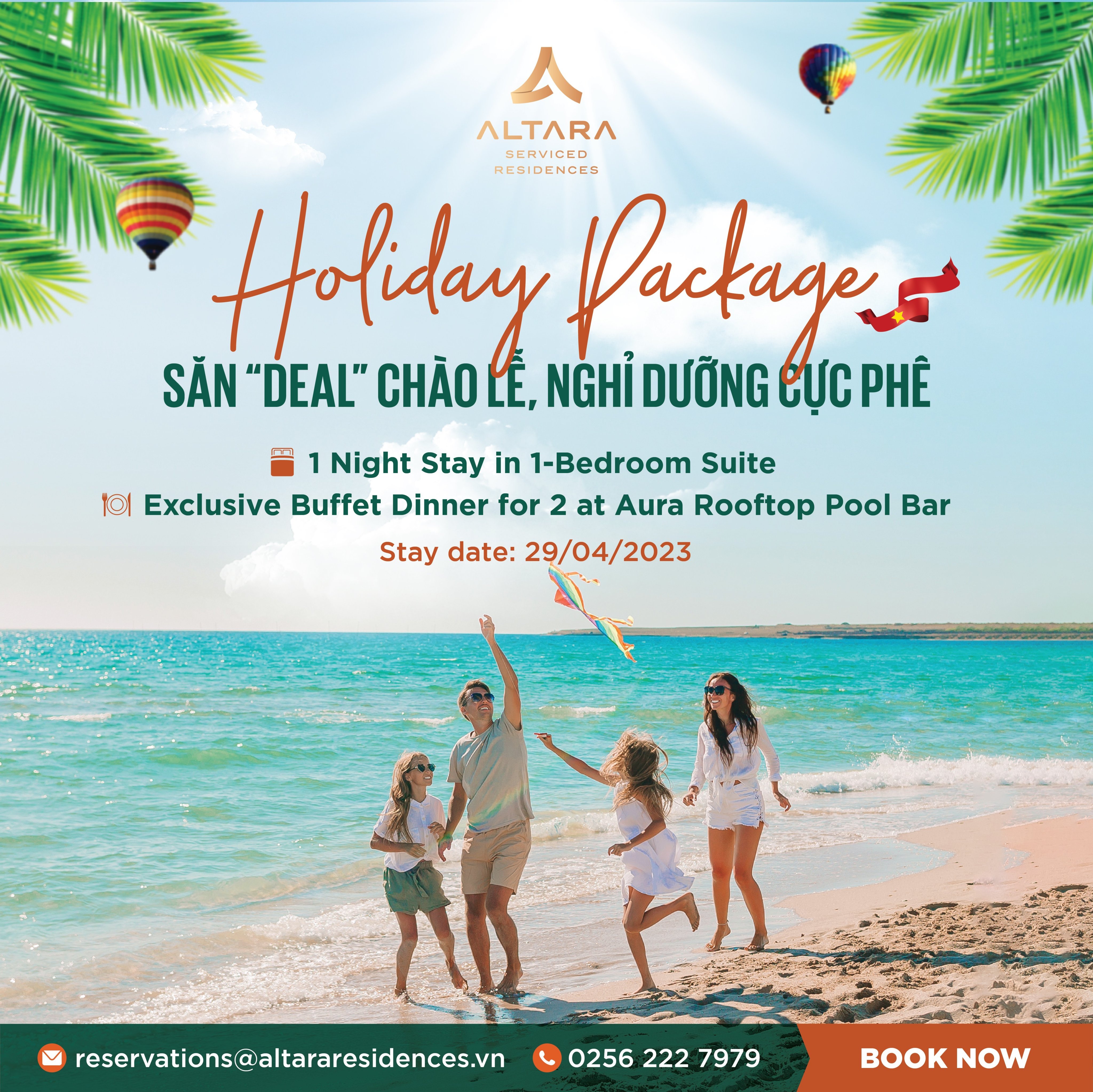 Escape to Bliss with Altara Quy Nhon's Holiday Package!
